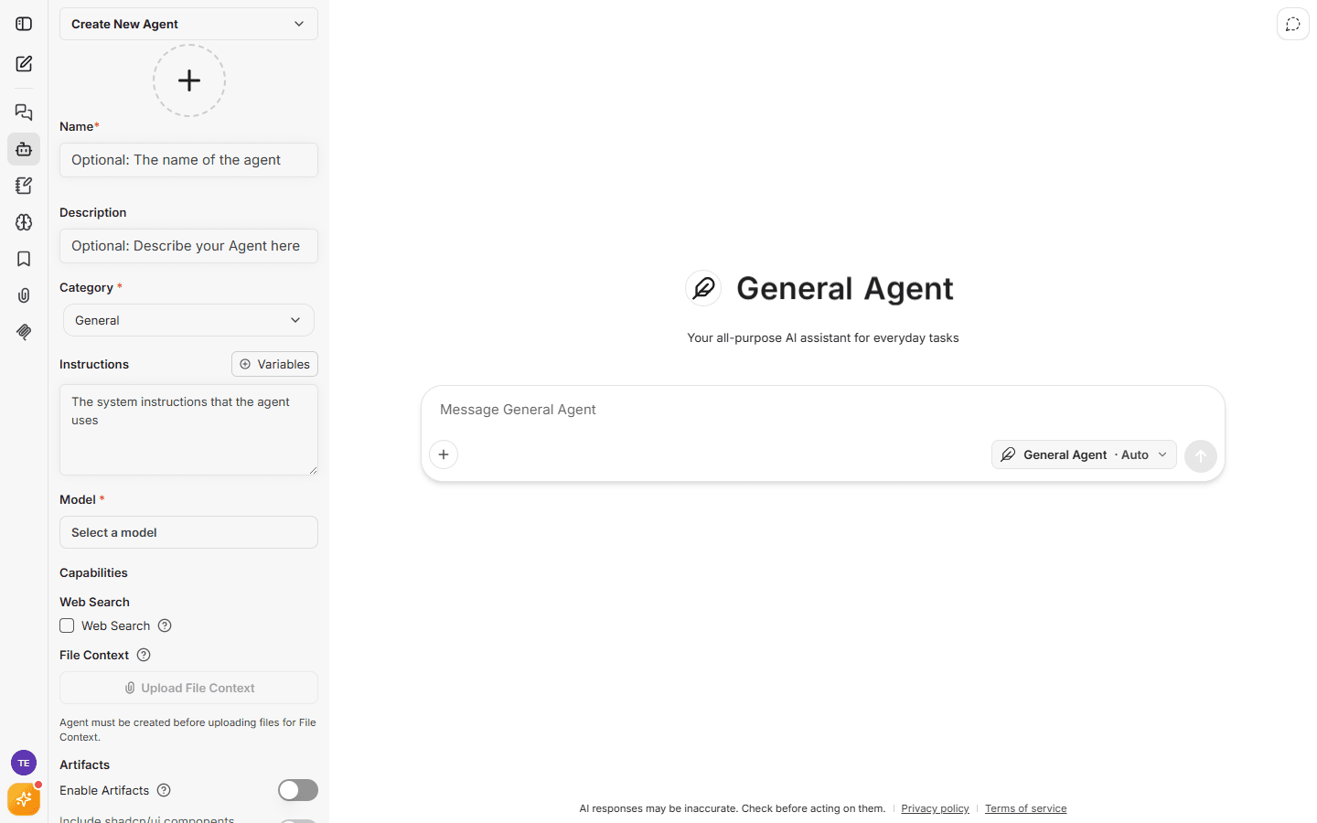 The Agent Builder
